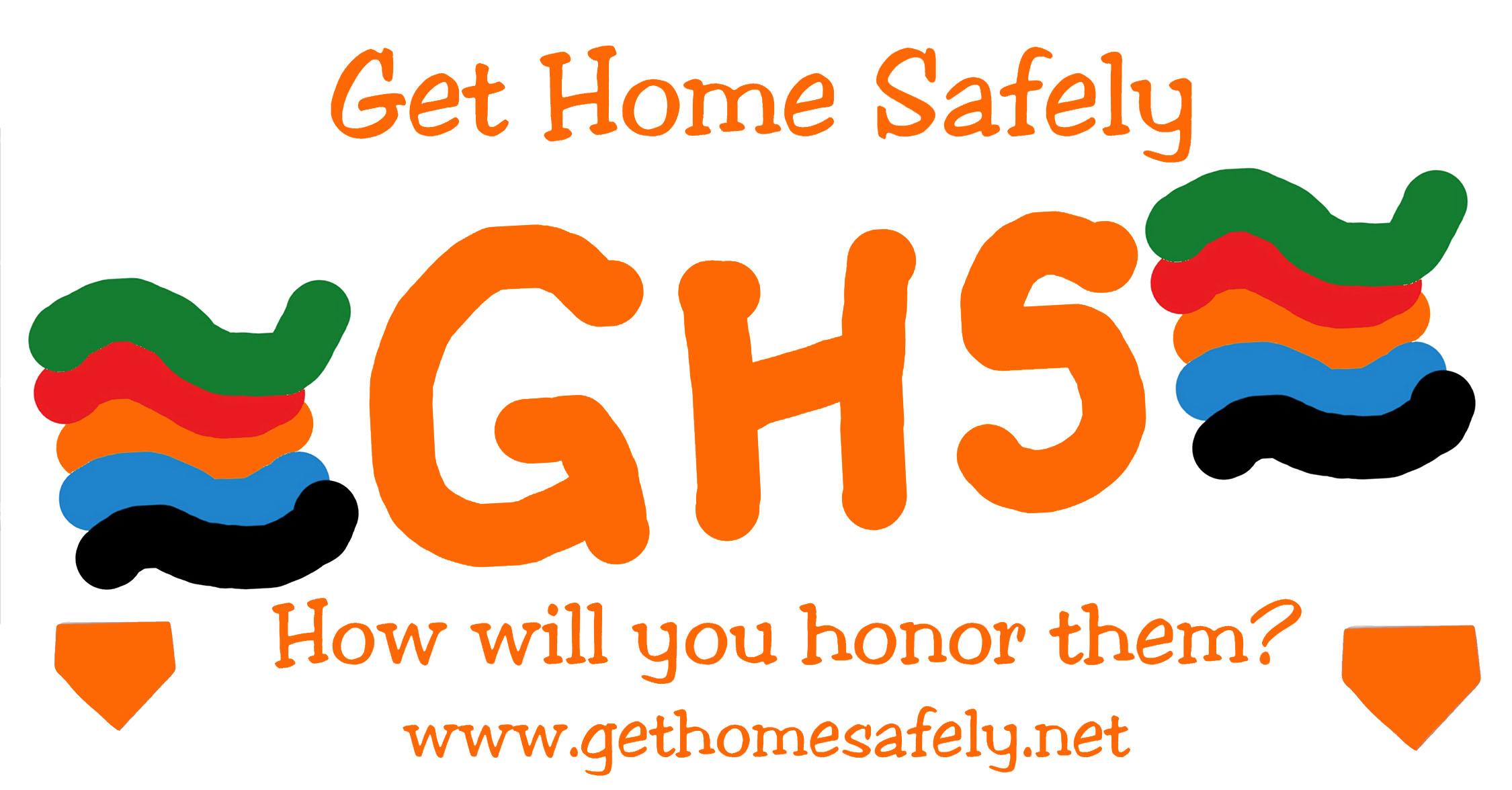 Get Home Safely Bumper Sticker Get Home Safely